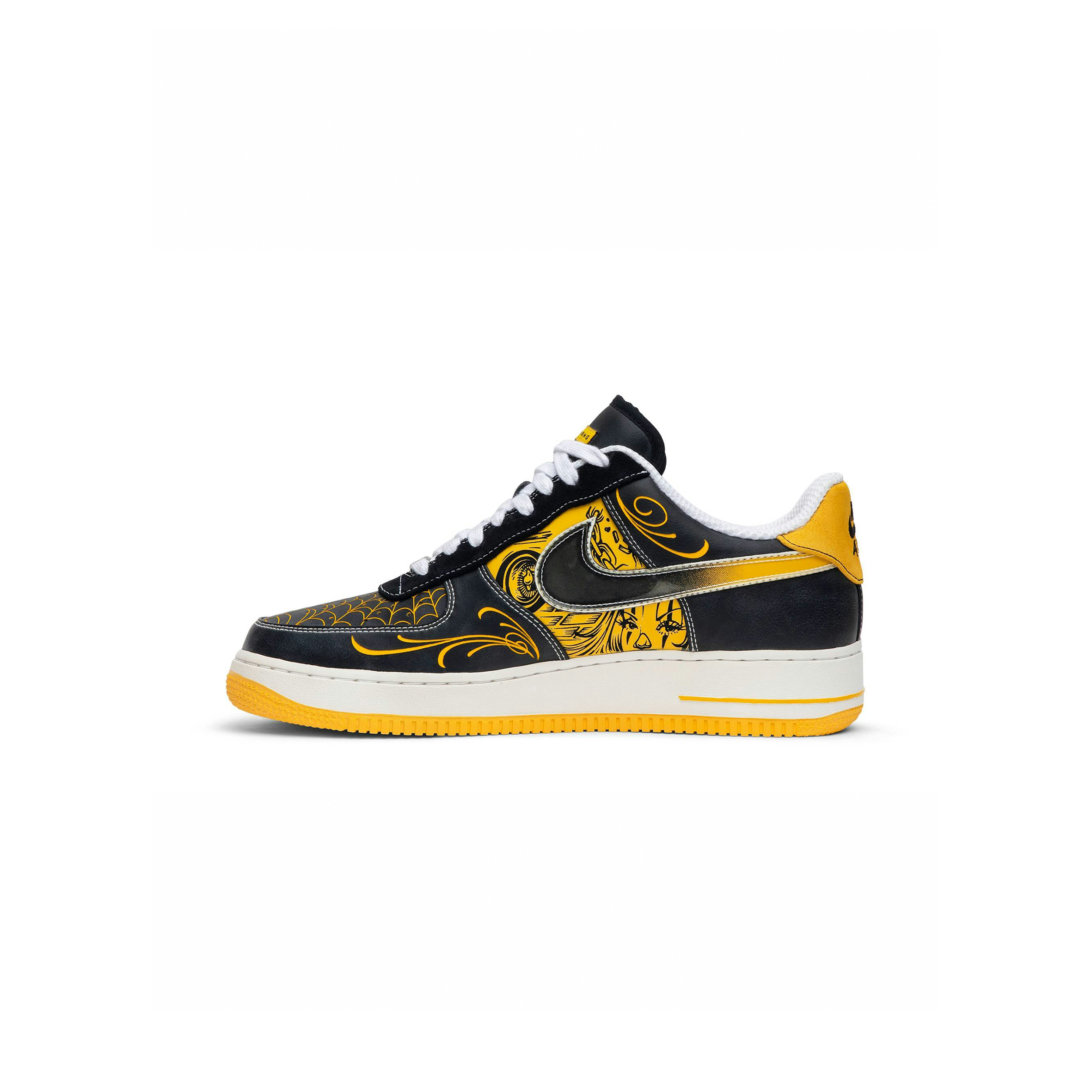 NIKE AIR FORCE 1 LOW MR. CARTOON LIVESTRONG 378126-071